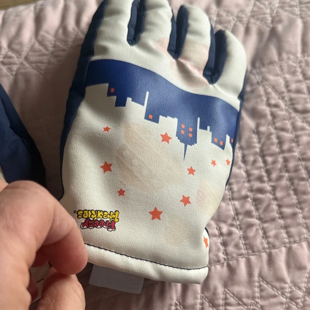 Freezy Freakies Kids Cityscape Winter Gloves